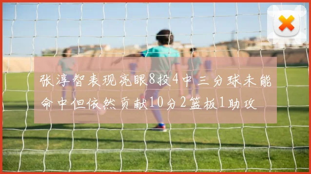 张淳智表现亮眼8投4中三分球未能命中但依然贡献10分2篮板1助攻